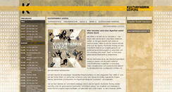 Desktop Screenshot of kulturfabrik-leipzig.de
